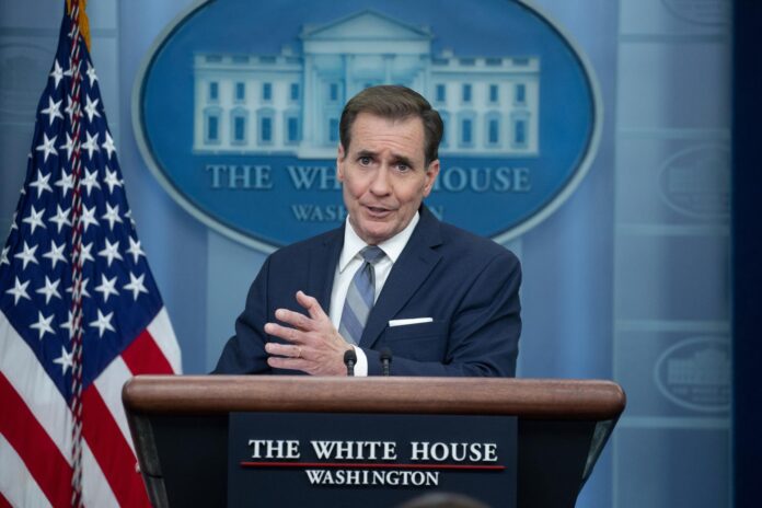 EE.UU. tranquiliza a sus aliados tras la filtración de secretos del Pentágono John Kirby, portavoz de la Casa Blanca.