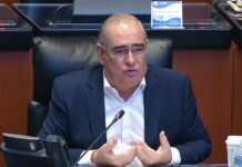 Julen Rementería, coordinador de los senadores del conservador Partido Acción Nacional (PAN).