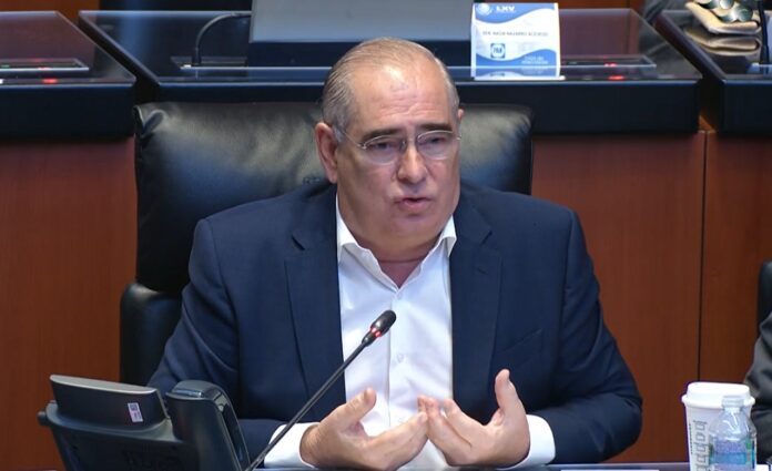 Julen Rementería, coordinador de los senadores del conservador Partido Acción Nacional (PAN).