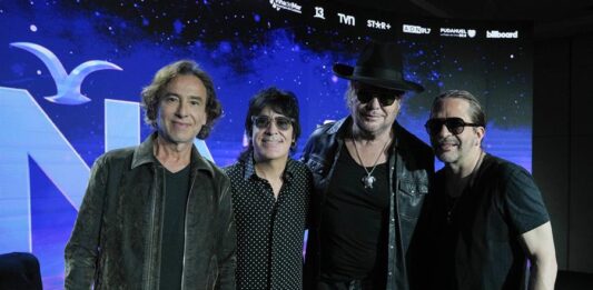 La banda de rock Maná