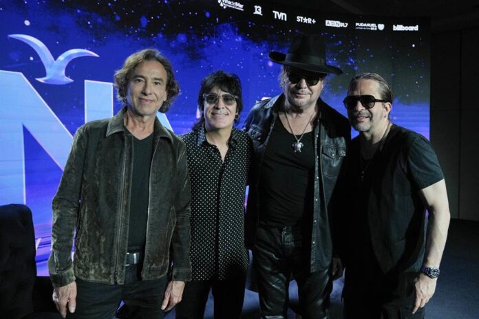 La banda de rock Maná