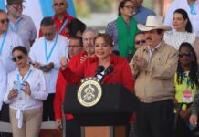 La presidenta de Honduras, Xiomara Castro