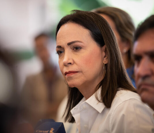 María Corina Machado, candidata de la principal coalición opositora de Venezuela a las presidenciales de 2024.