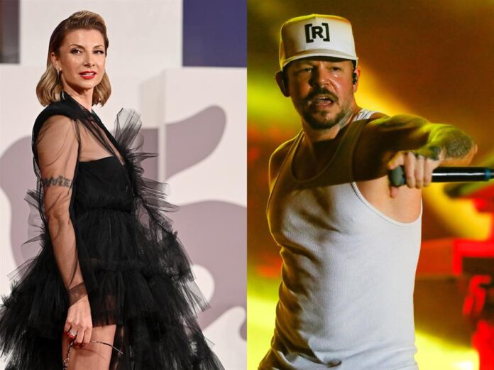 Residente y Najwa Nimri.