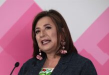 Xóchitl Gálvez , la candidata presidencial de México.