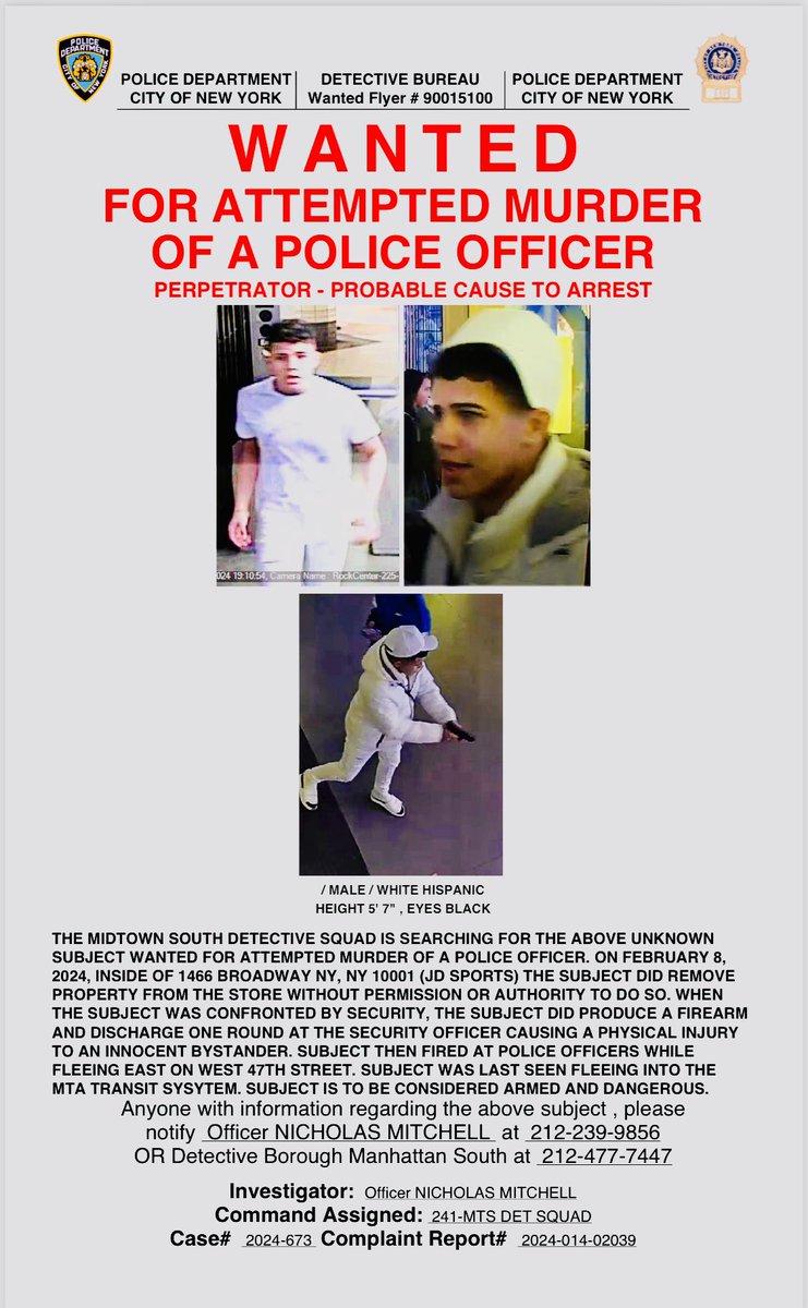 policia de Nueva York busca latinos