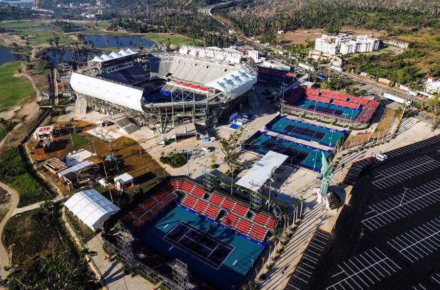 sede oficial del Abierto Mexicano de Tenis, el 22 de febrero de 2024, en Acapulco (2)