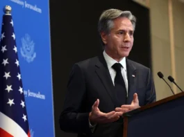 La visita de Blinken a Israel coincidió con la votación de una resolución en el Consejo de Seguridad de la ONU pra un "alto el fuego inmediato" en la Franja".