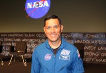 El astronauta Frank Rubio