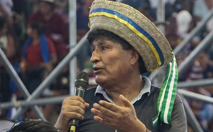 El expresidente Evo Morales El expresidente Evo Morales