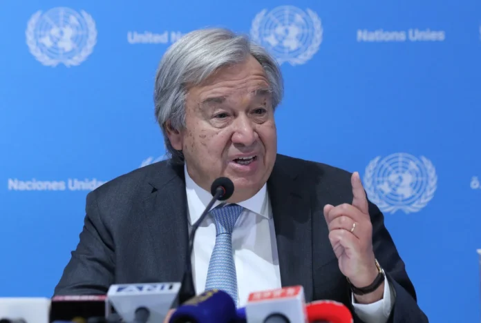 Guterres Secretario general de Naciones Unidas, António Guterres.