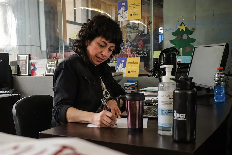 La codirectora de la organizaci&oacute;n Border Line Crisis Center, Judith Cabrera