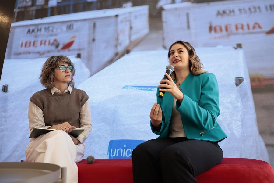 La directora de Sostenibilidad de Iberia Teresa Parejo