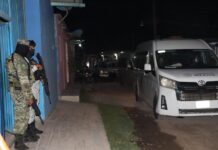 Miembros del Ejército mexicano, de la Guardia Nacional