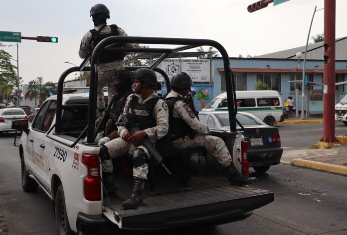 Personal de la Guardia Nacional (GN) realiza patrullajes de vigilancia