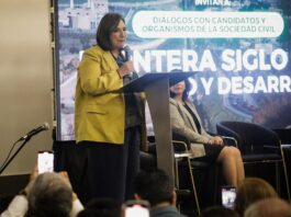 "A mí no me da miedo ni Trump ni Biden", afirma la candidata opositora Gálvez en Tijuana Xóchitl Gálvez