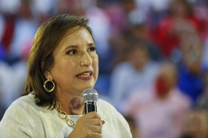 Xóchitl Gálvez efe 3 Gálvez viajará esta tarde a la Ciudad de México para continuar sus actividades de campaña.