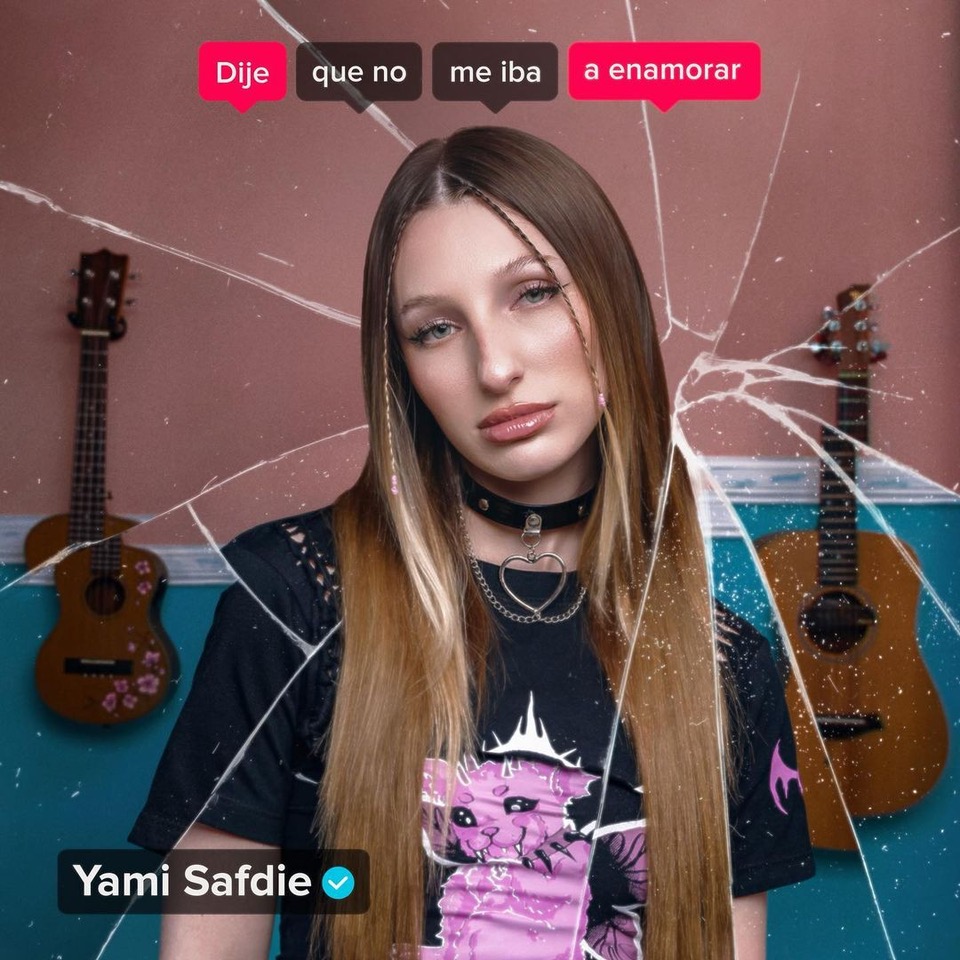 La portada del álbum debut de Safdie, “Dije Que No Me Iba a Enamorar”.