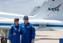 Butch Wilmore y Suni Williams