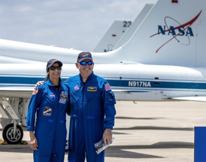 Butch Wilmore y Suni Williams