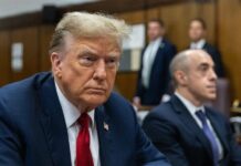 Trump protesta por las trabas del juez a ausentarse del juicio penal de Nueva York Donald J. Trump