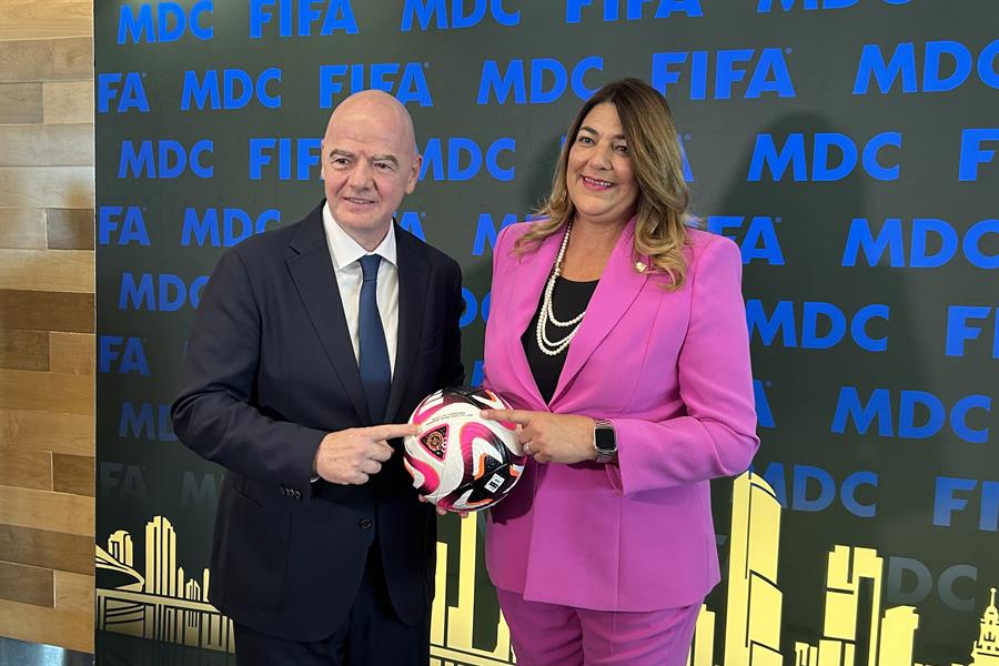 El presidente de la FIFA,