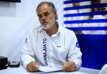 El secretario de turismo del estado de Guanajuato, Juan José Álvarez Brunel