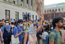 protesta propalestinos
