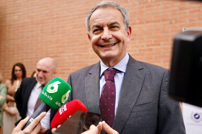El expresidente del Gobierno y exsecretario general del PSOE José Luis Rodríguez Zapatero.
