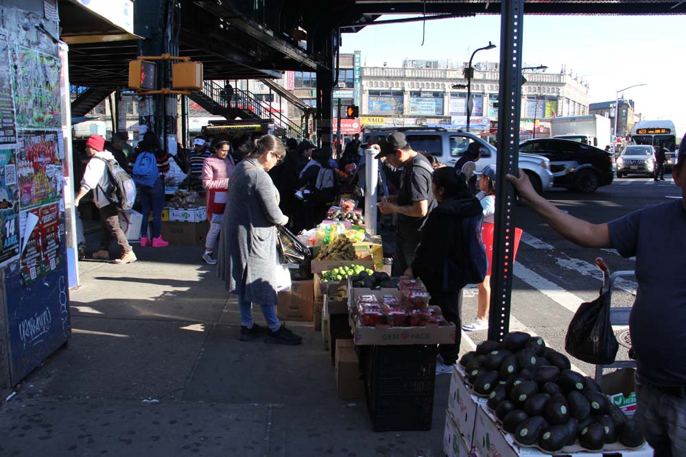  VENDEDORES DE AGUACATES EN LA CALLE 103