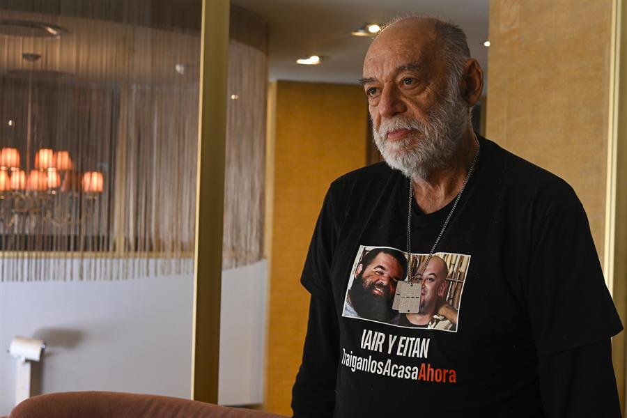 Itzik Horn (en la foto), padre de dos de los hermanos Iair y Eitan, secuestrados el fat&iacute;dico 7 de octubre