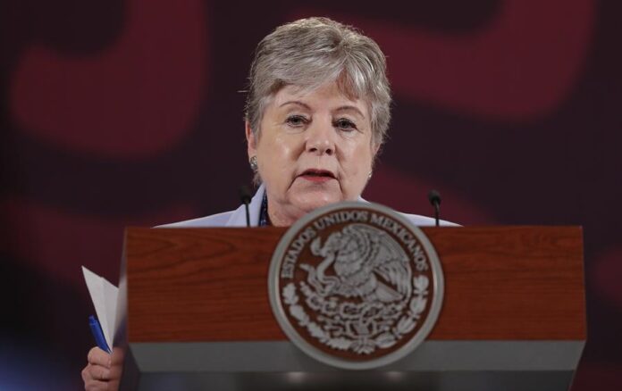 La canciller mexicana Alicia Bárcena La canciller mexicana Alicia Bárcena