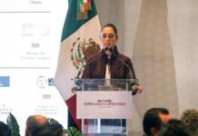 La candidata del oficialismo a la Presidencia de México, Claudia Sheinbaum