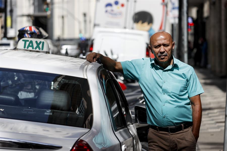 taxista José Carlos Soares, de 71 años de edad