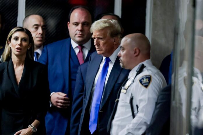 Donald Trump después de la sentencia de su juicio Donald Trump
