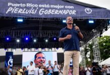 Partidos de Puerto Rico celebran multitudinarios cierres de campaña para las primarias El candidato por el Partido Nuevo Progresista y gobernador de Puerto Rico, Pedro Pierluisi