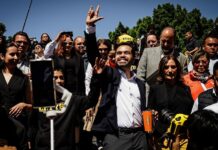 El candidato presidencial del opositor Movimiento Ciudadano (MC), Jorge Álvarez Máynez