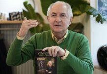 El exalcalde de Caracas Antonio Ledezma