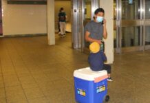 NINOS VENDEDORES TREN DE NUEVA YORK