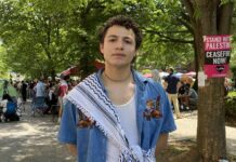 Juan, estudiante de la Universidad George Washington