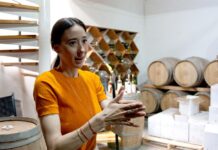 La presidenta del Clúster Vitivinícola, Mónica Pinoncély Esquer