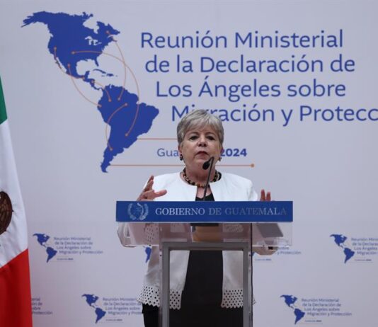 La secretaria de Relaciones Exteriores de México, Alicia Bárcenas