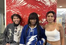 El trío femenino Darumas busca diversificar la música latina con funk, R&B y pop Las integrantes del trío femenino de música latina Darumas
