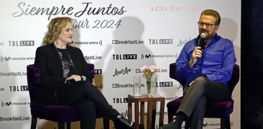 Lucía Galán y Joaquín Galán, de Pimpinela