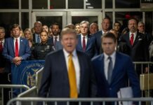 Defensa de Trump concluye su presentación y alegatos finales empezarán el próximo martes Trump (