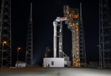 United Launch Alliance (ULA) donde se muestra el cohete Atlas V