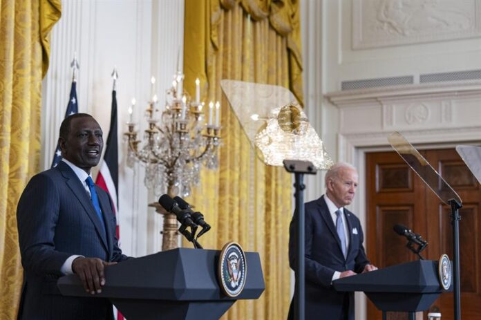 William Ruto y Joe Biden