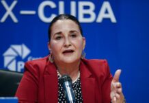 ohana Tablada, subdirectora general para Estados Unidos del ministerio de Relaciones Exteriores de Cuba