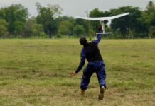 drones donados por Estados Unidos a la fuerza armada salvadoreña, en San Juan Opico (2)
