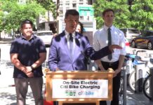 Presentan las primeras estaciones de carga de Citi Bike electrificadas en Nueva York ebike